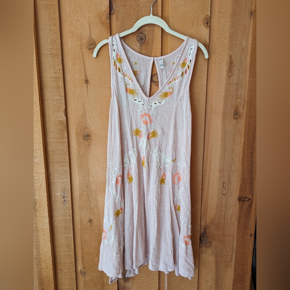 Free people embroidered dress
